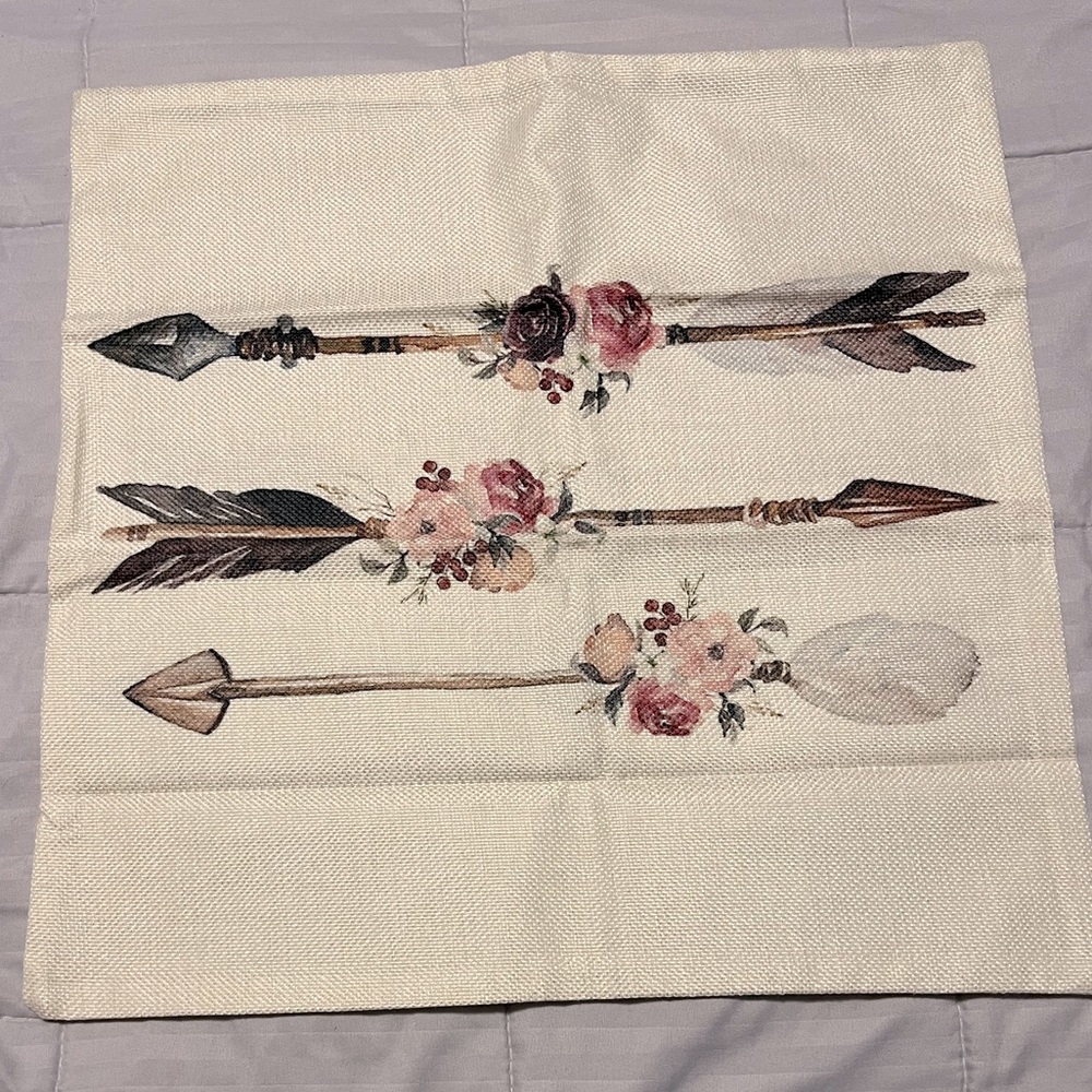 New Moslion Arrows Pillow Cover, 18x18